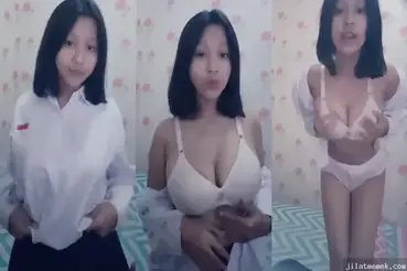 Rara Nadifa Seragam SMP Dientot Sampe Becek